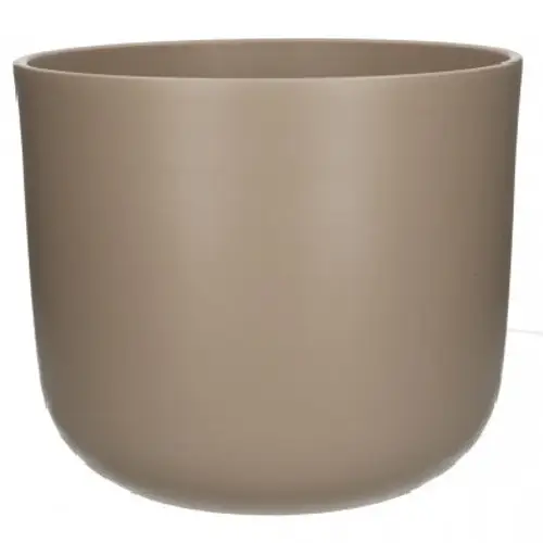 Keramik Topf Davina taupe D32cm H27cm