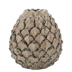 Keramik Vase Tannenzapfen 23x24cm