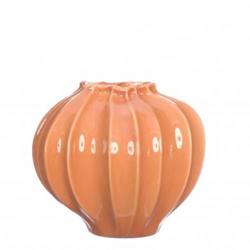 Keramik Vase Liva lachs D20cm H20cm