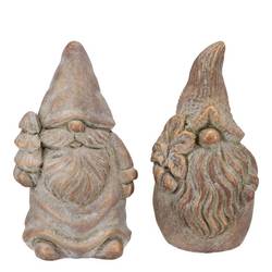 Beton Deko Gnom mix gold 10x09x16cm