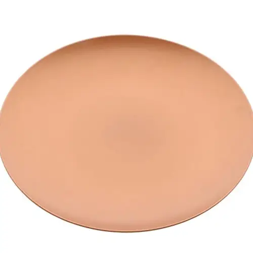 Melamine Teller kupfer D44.5cm H06cm