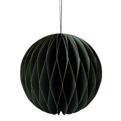 Faltbarer Hänger Kugel dunkel grün D24cm