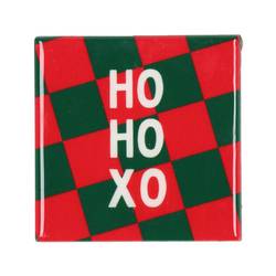 Fliese Ho Ho Xo rot/grün 10x10x1cm
