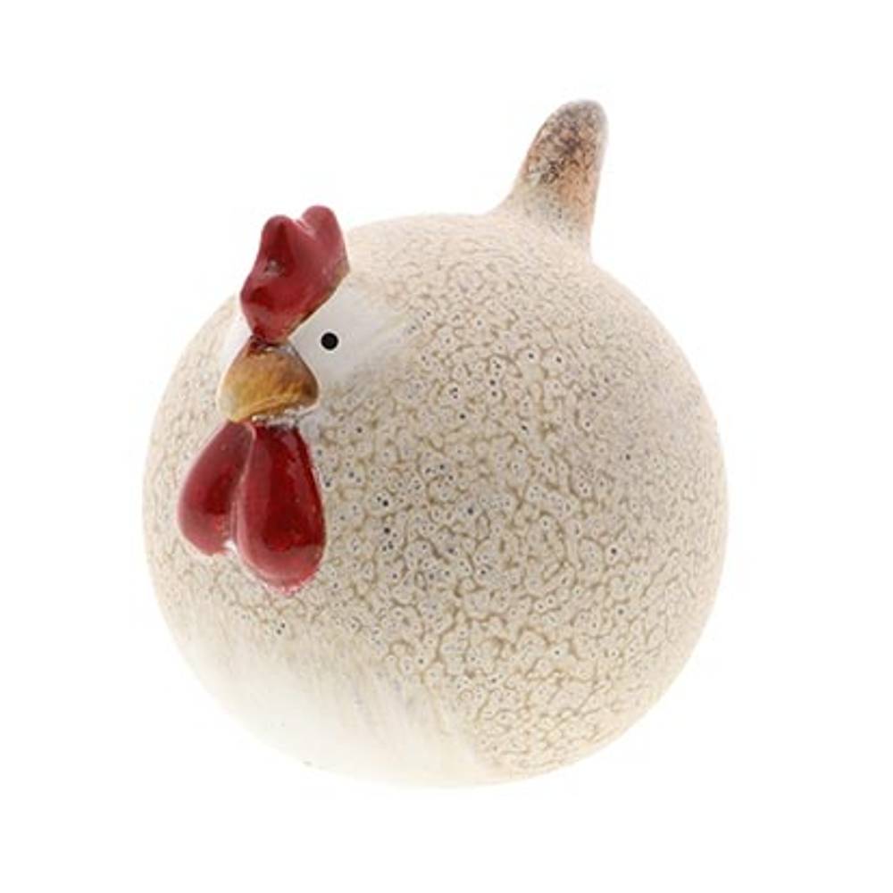 Huhn Coop hell braun 11x10x12cm