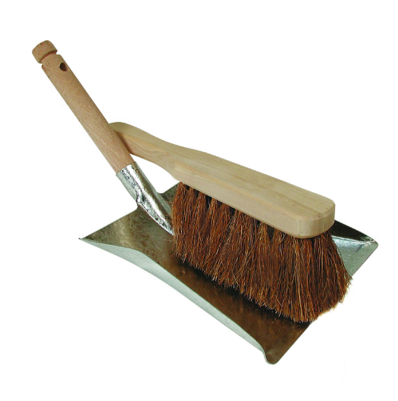 Kehrblech und Handfeger