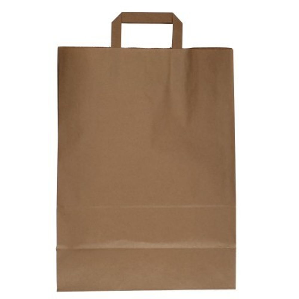 Tasche Papier braun 22/10x29cm