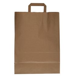 Tasche Papier braun 22/10x29cm