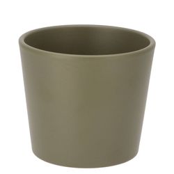 Keramik Orchidee Übertopf Kapern grün D13cm