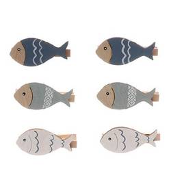 Klammer Fish D05cm x6