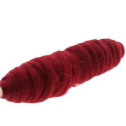 Seil Stoffband weinrot 15mm 10m