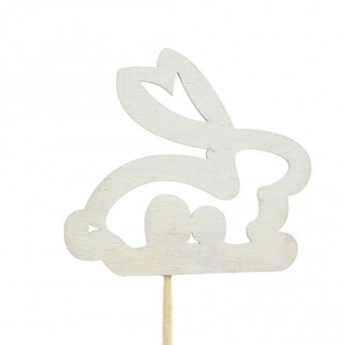 Ostern Deko/Stab 20cm Kaninchen Holz 6cm
