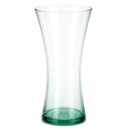 Glas Vase Peonie D13.5cm H26cm