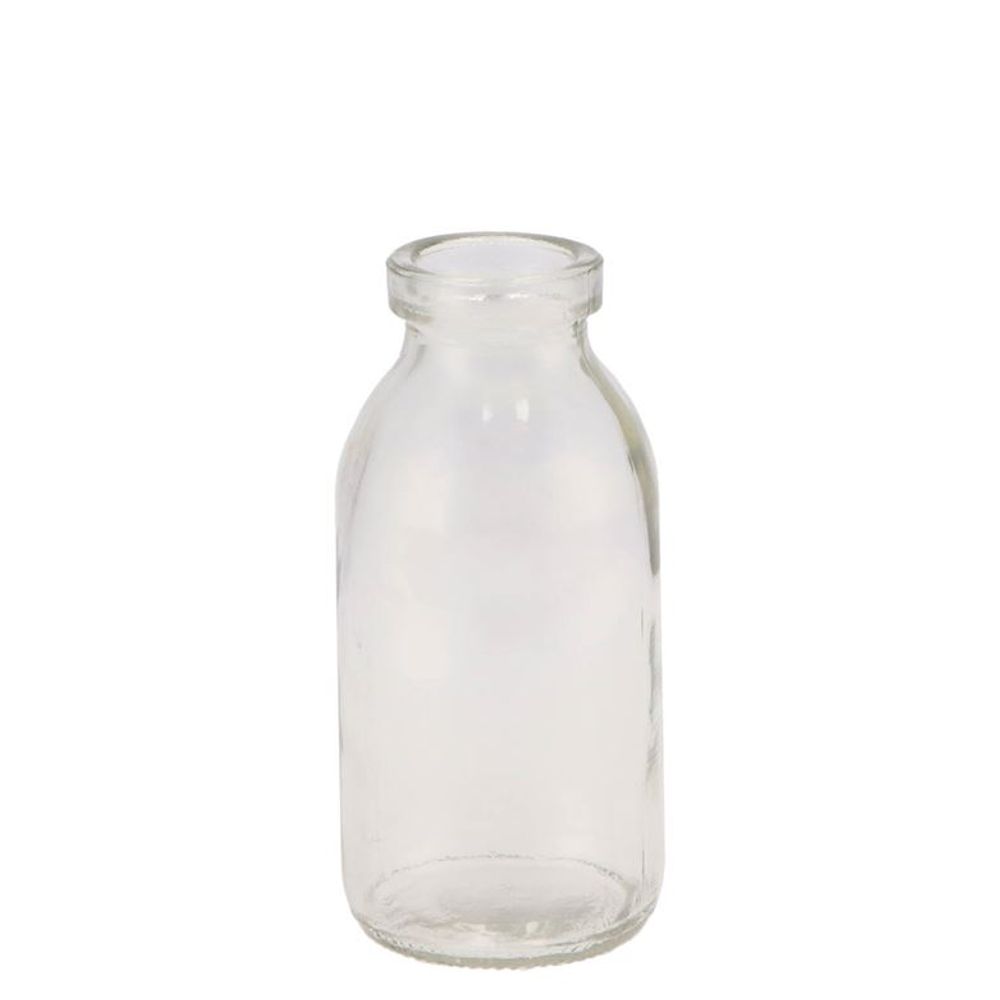 Glas Flasche Milchflasche D05cm H11cm