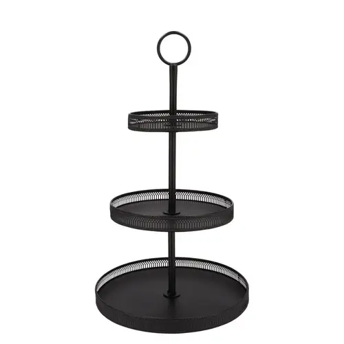 Etagere schwarz 37x65cm