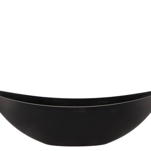 Melamine Boot grau 55x14x18
