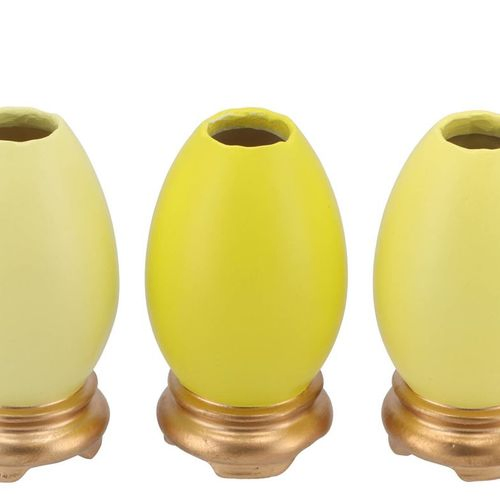 Ostereiervase gelb mix P/1 08x08x15cm