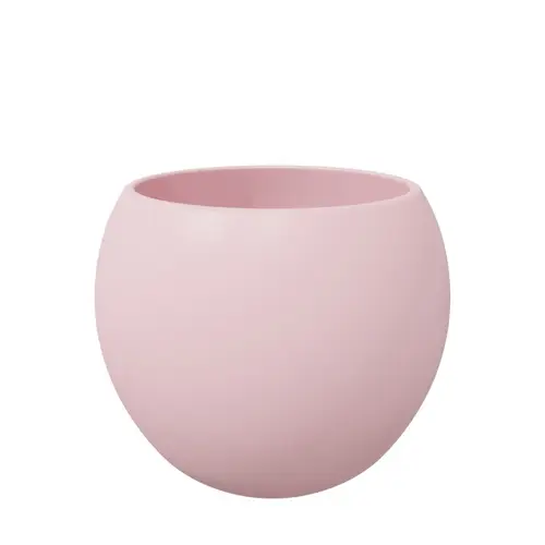 Keramik Bowl Topf hell rosa D12.5/15cm H13cm