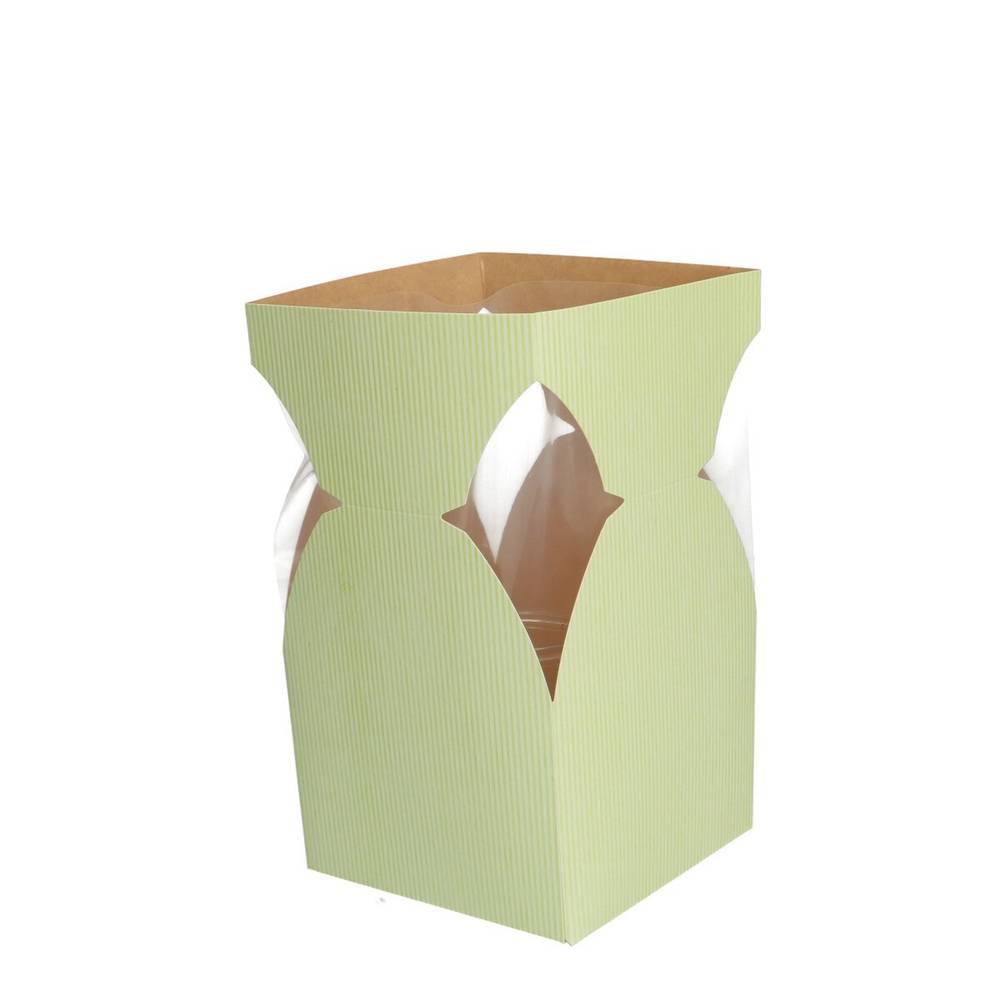 Strausstasche BasicLine grün D11.5cm H21cm