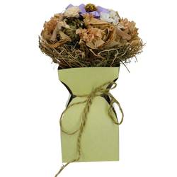 Strausstasche BasicLine grün D11.5cm H21cm