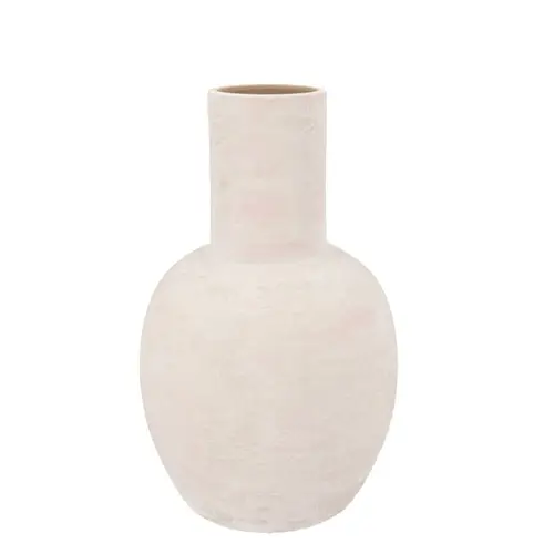 Keramik Vase Romy creme 22x30cm