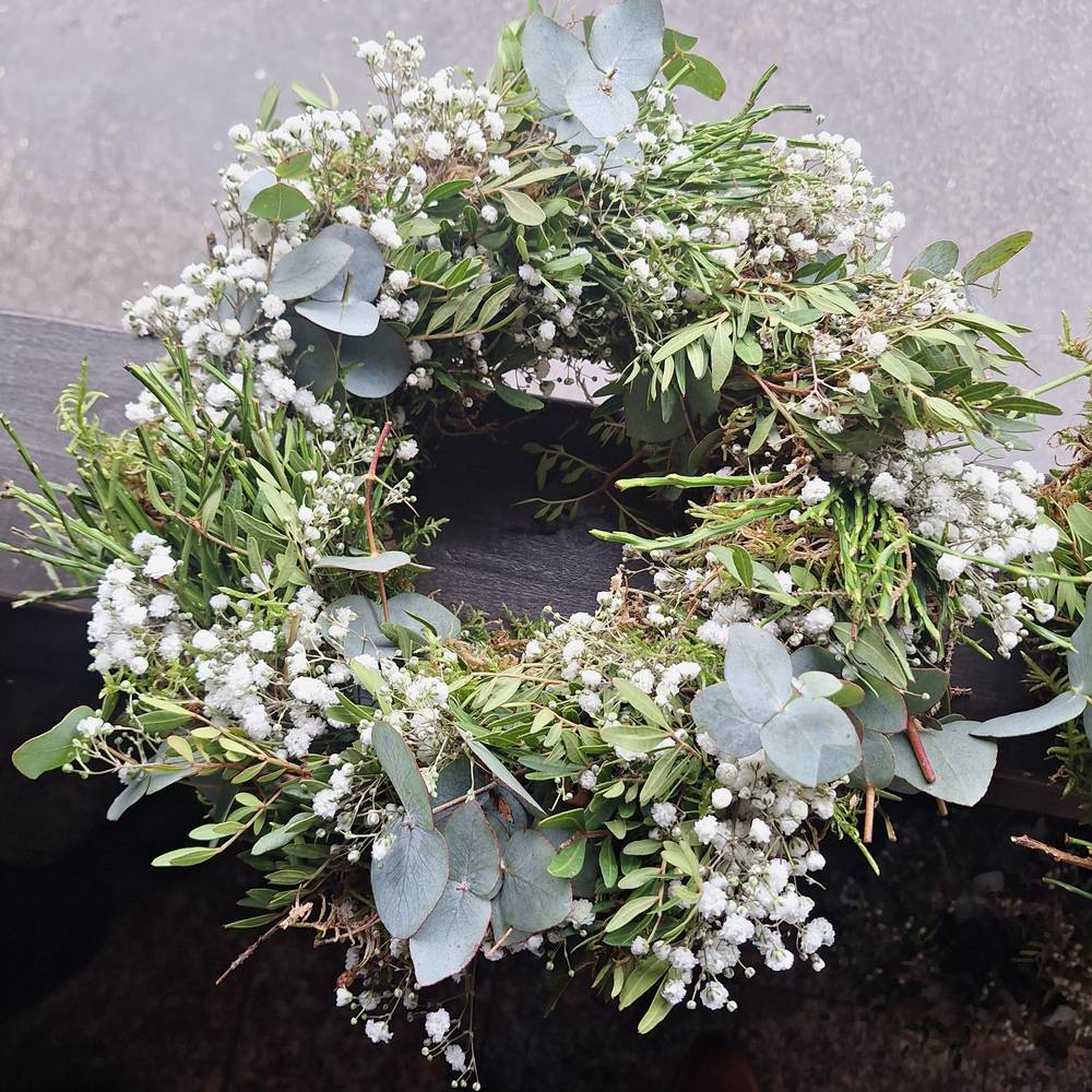 Kranz Frisch grün Mix D25cm (727)