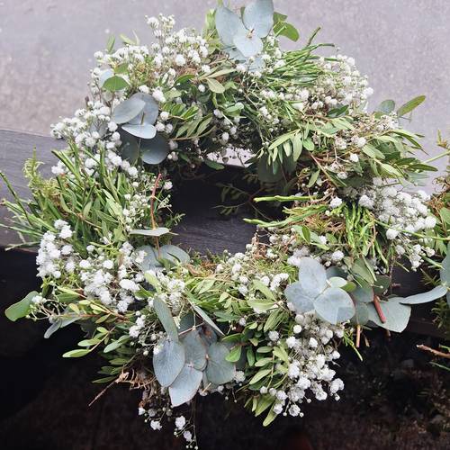 Kranz Frisch grün Mix D25cm (727)