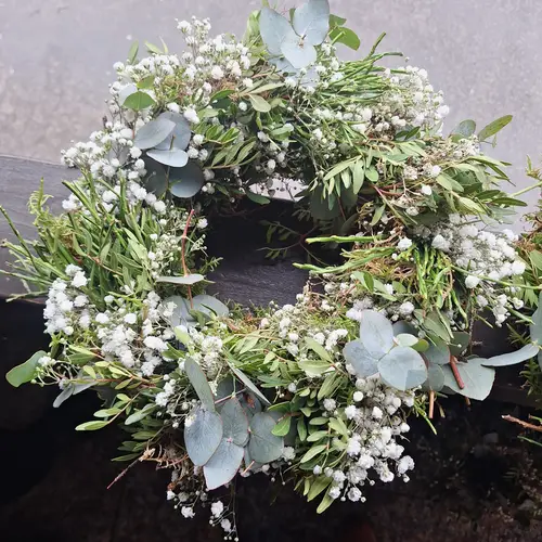 Kranz Frisch grün Mix D25cm (727)