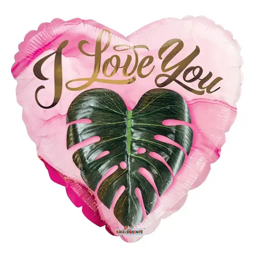 Ballon Herz Eco i love you d45cm