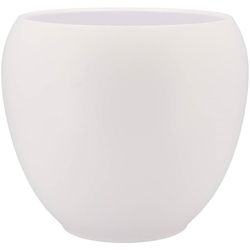 Keramik Übertopf Vinci weiss matt D31cm H28cm