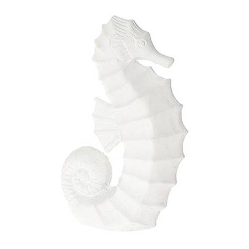 Seepferdchen weiss D19cm H28cm