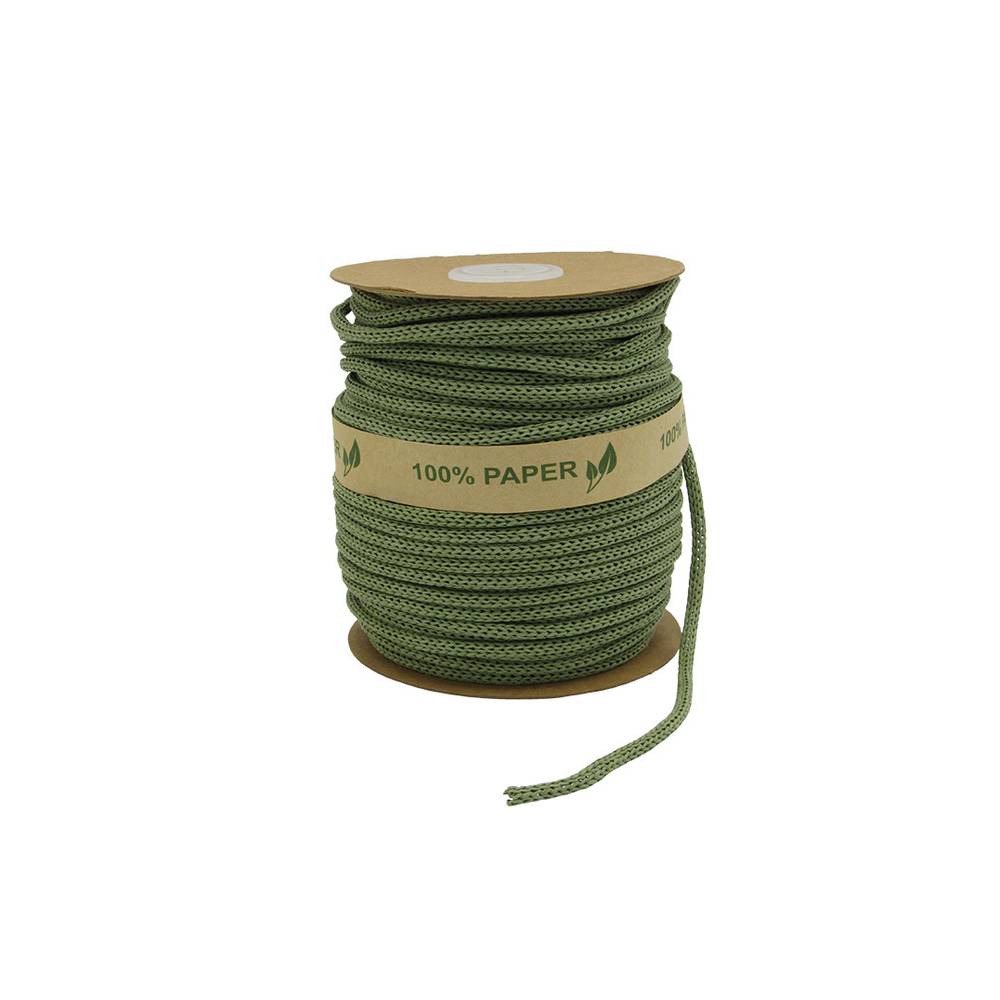 Seil Papier grün 4mm 50m
