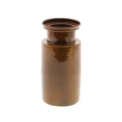 Keramik Vase Conca braun D12cm H24cm