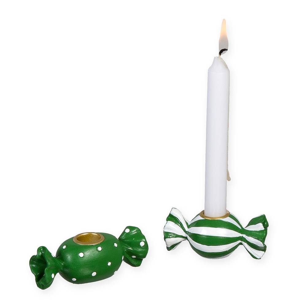 Kerzenständer Candy grün D01.2x08cm