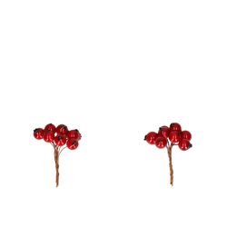 Beere auf Draht rot 1cm x120