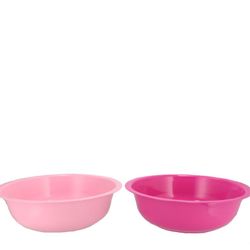 Zink Schale fuchsia/rosa 26x9cm