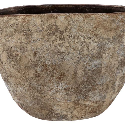 Keramik Schale Batu sand 37x15x18cm