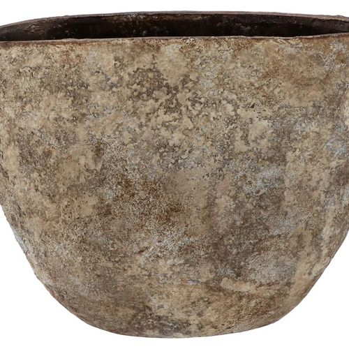 Keramik Schale Batu sand 37x15x18cm