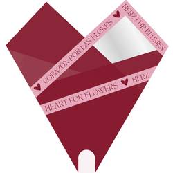 Tüte Smartsl. Whispers rot 50x44cm x50