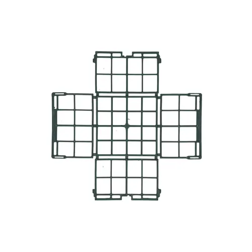 Steckschaum Gitter Halb 11x11x7cm Oasis®