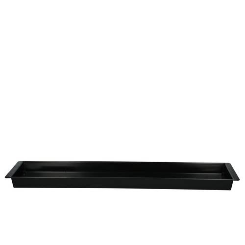 Tablett schwarz 12.5x48cm
