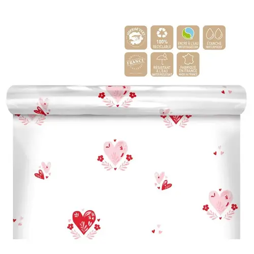 Folien Rolle 60cm Etincelant rosa 120m