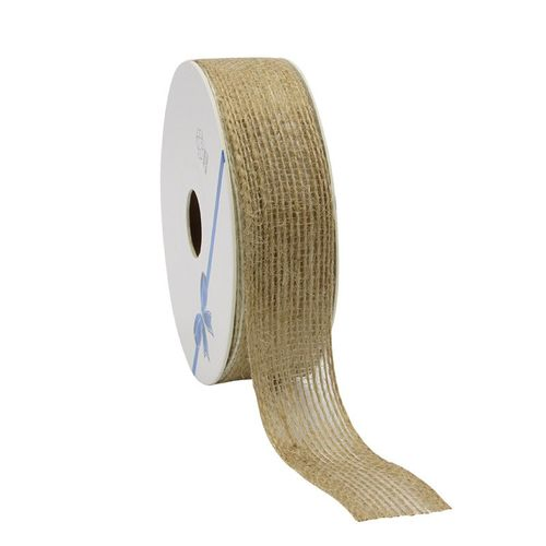 Band Jute natur 25mm 10m