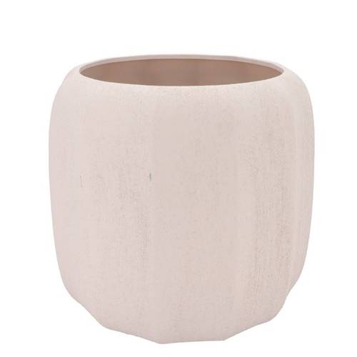 Keramik Übertopf Sidney creme 31x31x26cm