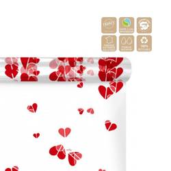Folie Rolle 60cm Charm Herz 120m