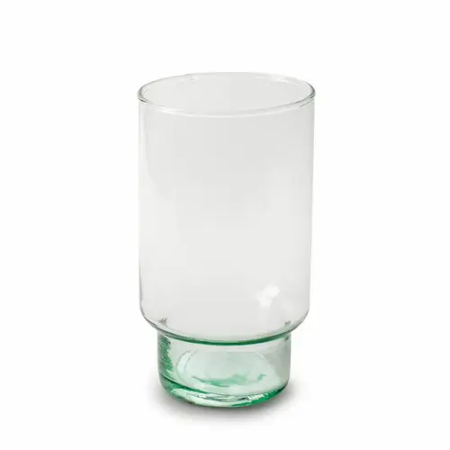 Glas Vase Straight D08cm H14cm
