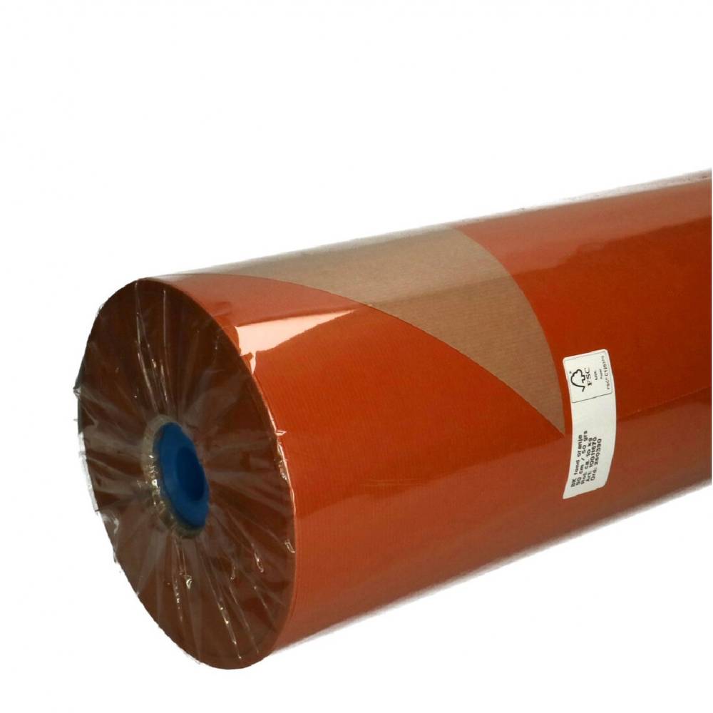 Papier Rolle 50cm 50g 10kg dunkel orange