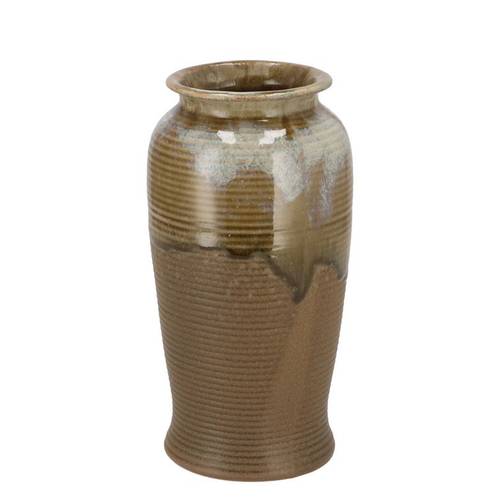 Keramik Vase Dion braun 10x10x18cm