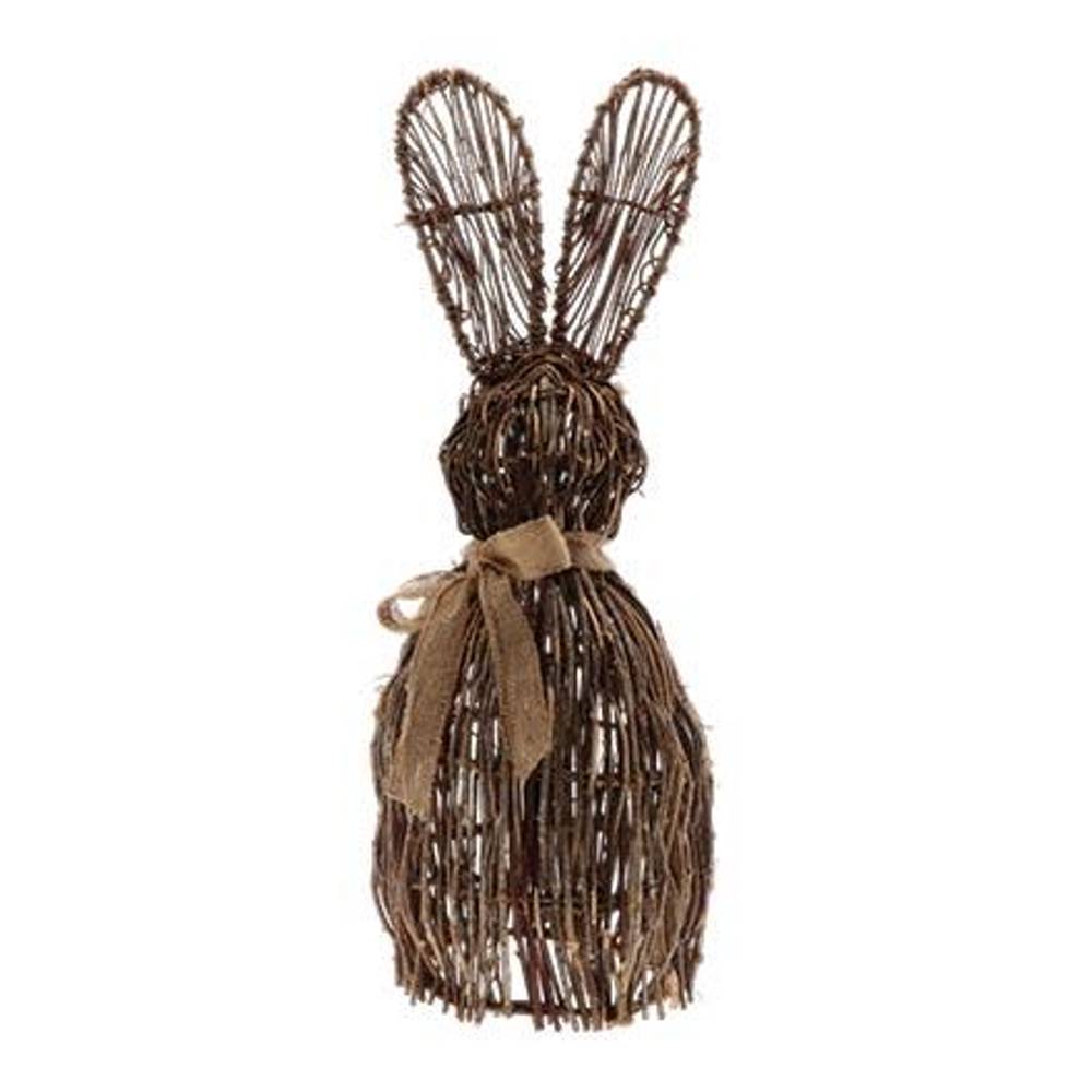 Osterhase enge Ranke natur D36cm H100cm
