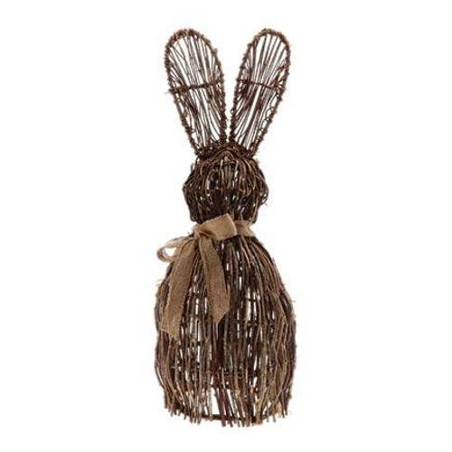 Osterhase enge Ranke natur D36cm H100cm
