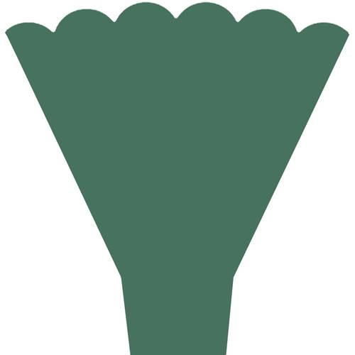 Tüte Majesty grün 54x44x12cm x50 